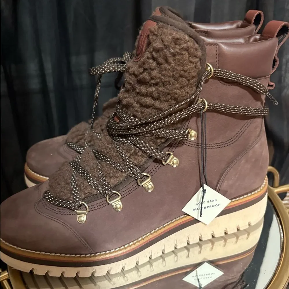 Cole Haan Women's ZeroGrand Lodge Hiking Boot NEW